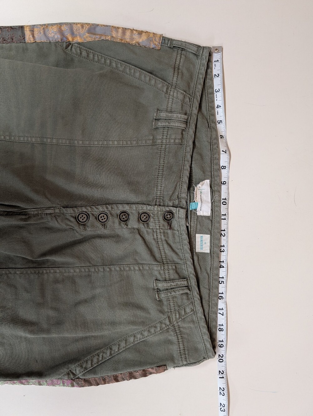 Pilcro The Wanderer Side-Striped Utility Pants 18W - Picture 13 of 16
